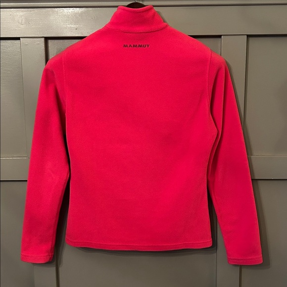 Mammut Yampa Half Zip Pullover Fleece Jacket Tecnopile Pink Womens Size Small - Picture 6 of 10